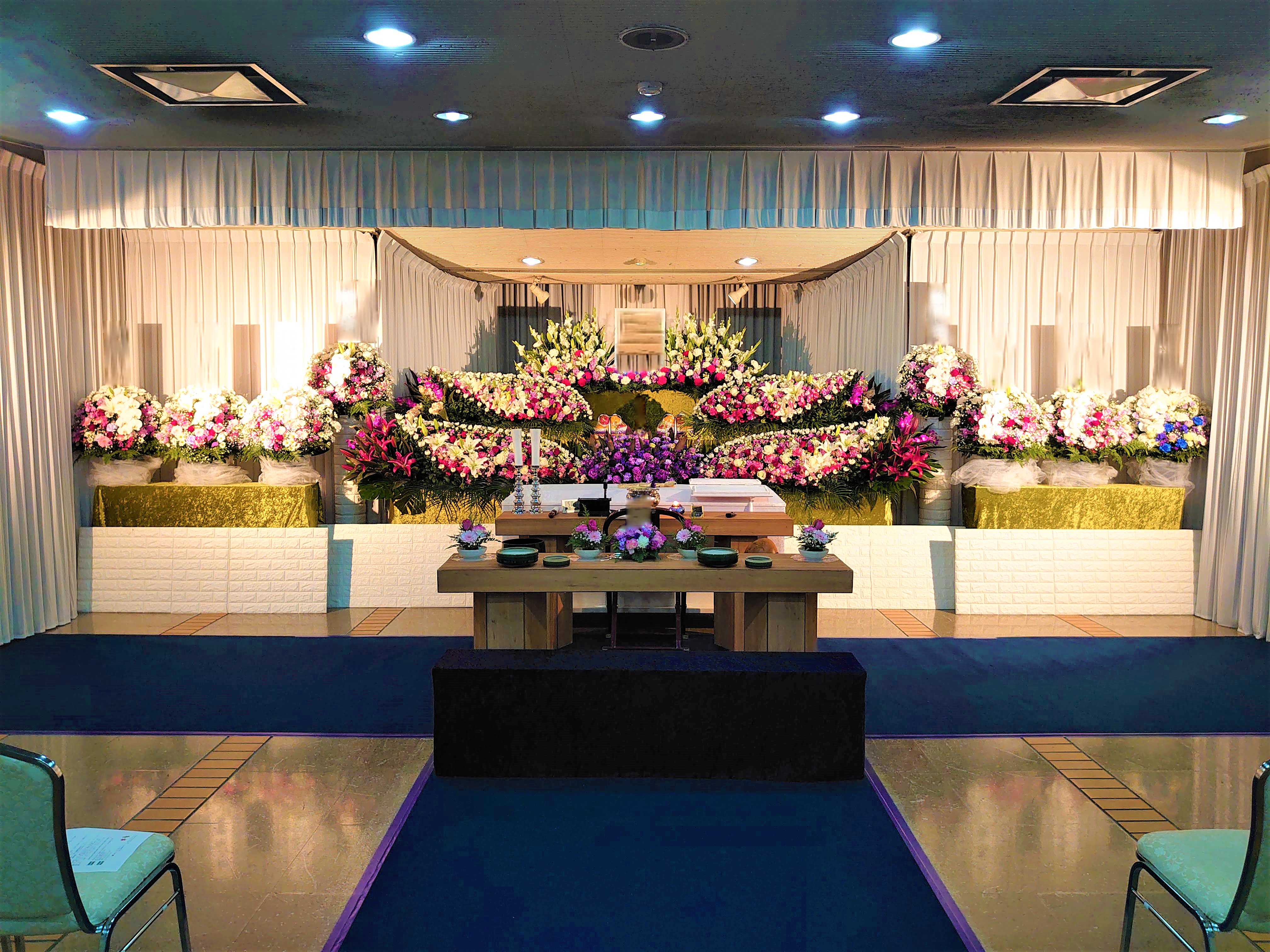 施行事例の葬儀事例です