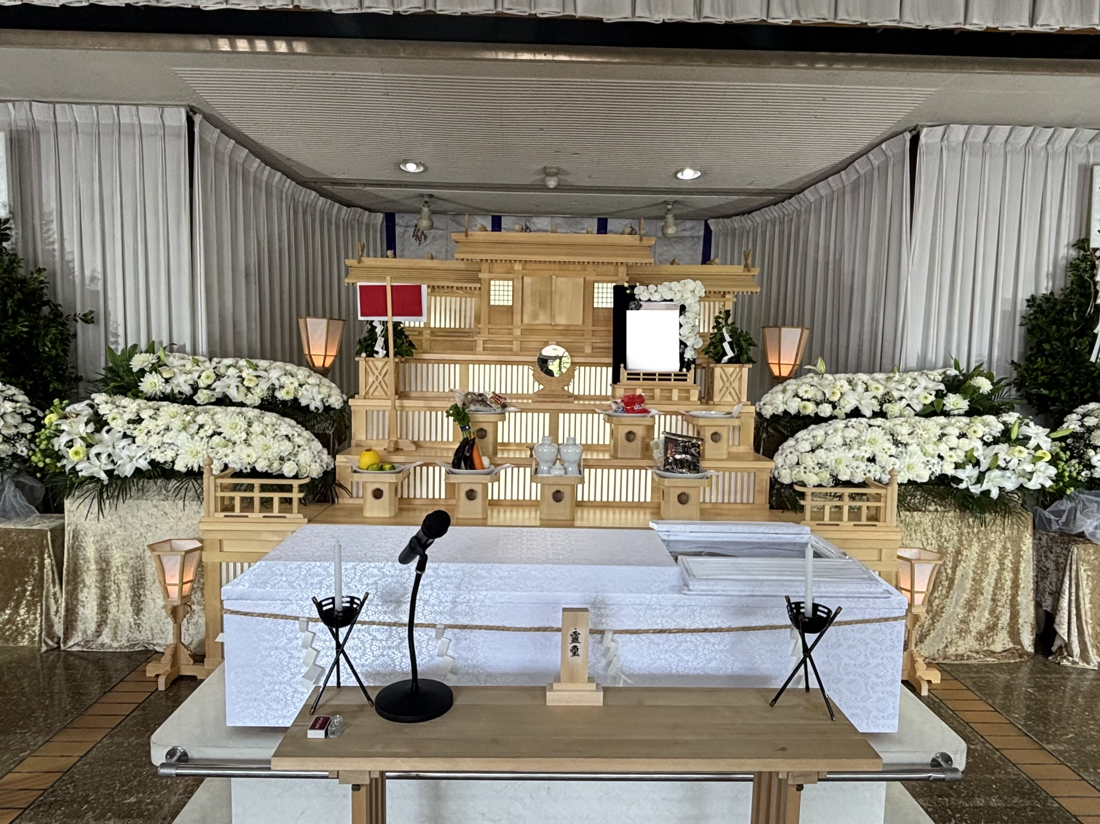 神葬祭の葬儀事例です